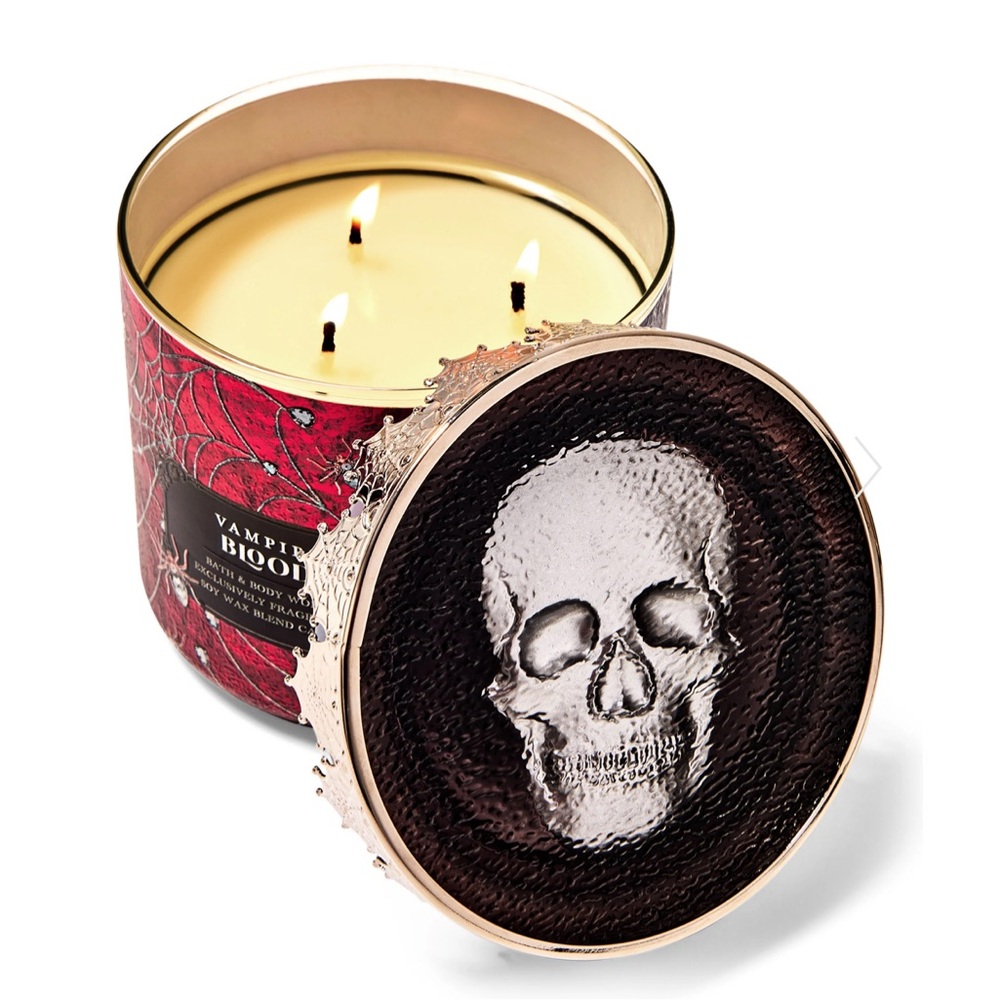 New Halloween Vampire Blood 3-Wick Candle
